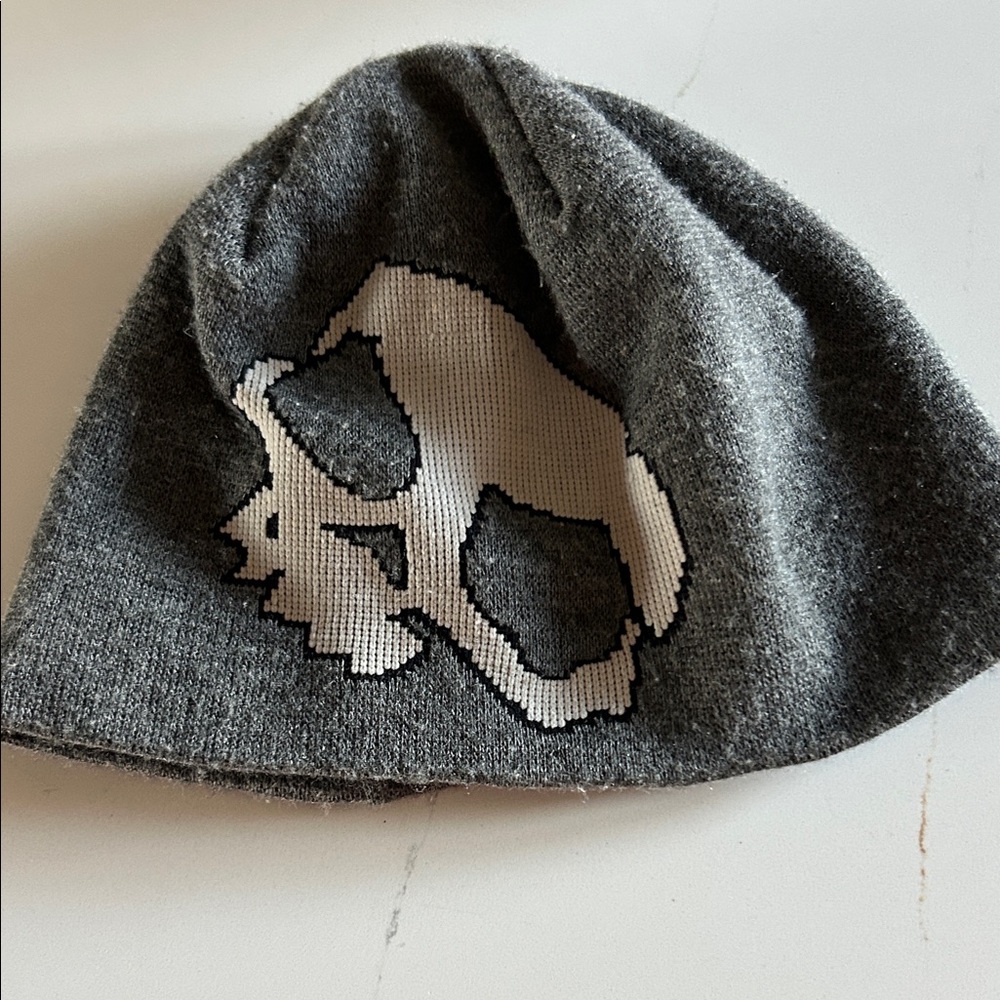 Nice Ghost Club Skull Head Knit Beanie